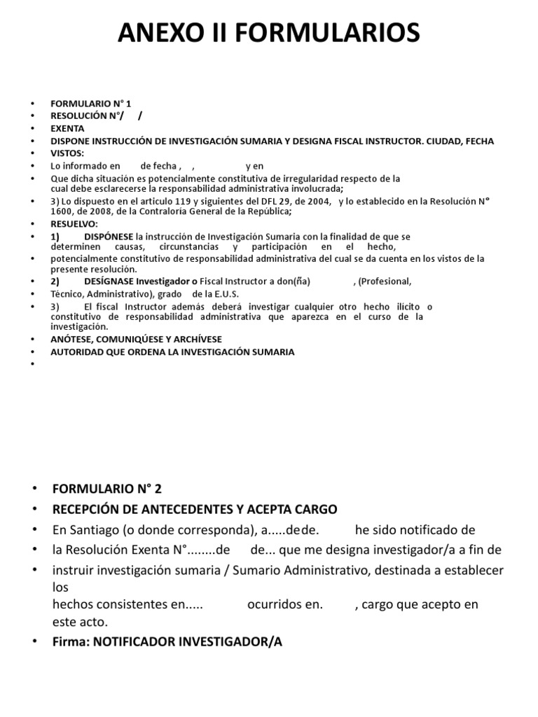 Total 80+ imagen sumario administrativo modelo