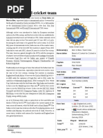 India National Cricket Team