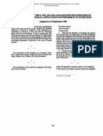 Case Concerning The Land, Island and Maritime Frontier Dispute