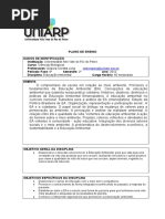 PLANO DE ENSINO- Educação Ambiental.doc