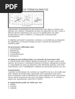 TRATAMENTOS TERMOQUÍMICOS