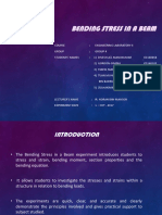 Bending Stress in A Beam