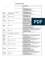 BIO153 Schedule