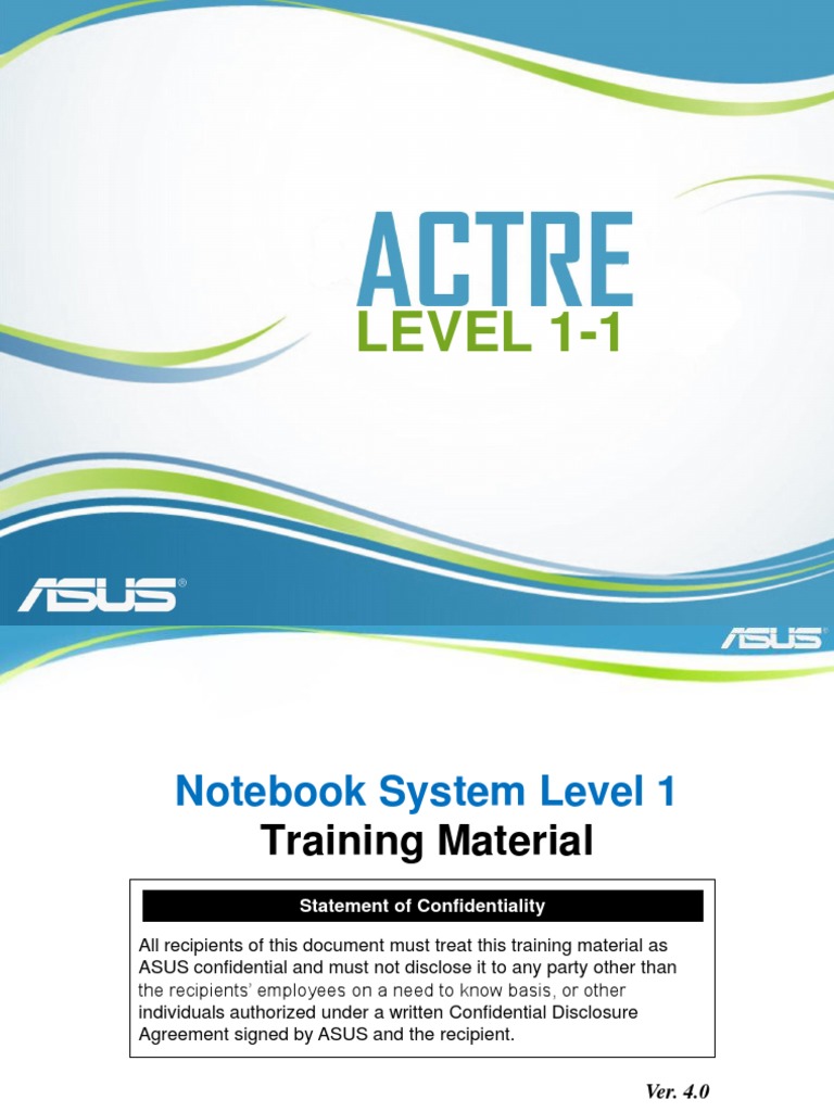 Asus Notebook Certificate Repair Training Engineer (CHER) Level 1-1.pdf