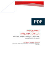 Programas Arquitectónicos