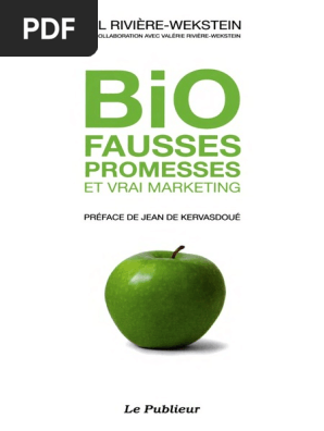 Bio Fausses Promesses Et Vrai Marketing Agriculture Biologique Ble