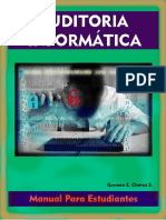 Auditoria Informática - Manual para Estudiantes - Germán Chávez PDF