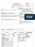 Estudios Sociales Plan