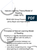 Natural Learning Theory