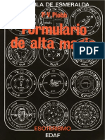 Piobb P V La Tabla Esmeralda Formulario de Alta Magia PDF