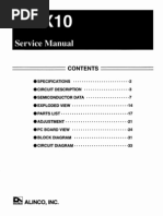 Download Alinco DJ-X10 Service Manual by Yayok S Anggoro SN37706987 doc pdf