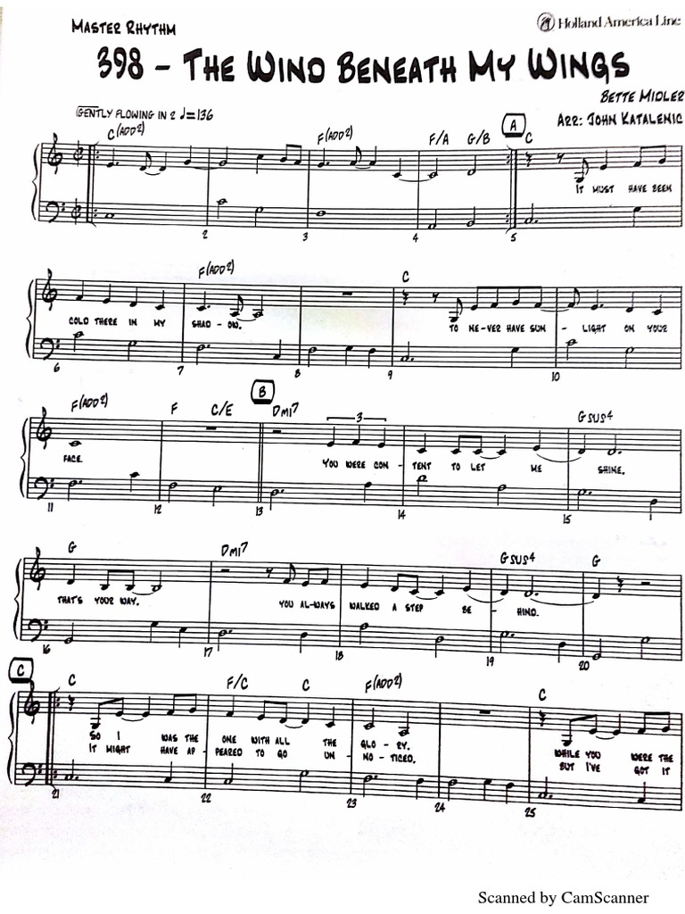 The Wind Beneath My Wings