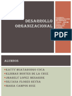 DESARROLLO ORGANIZACIONAL