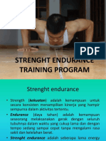 Strenght Endurance Training Program