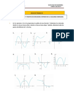 Hoja de Trabajo 8: Facultad de Ingenieria Curso: Calculo 1