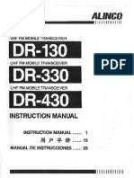 Alinco DR-130 - 330 - 430 Instruction Manual