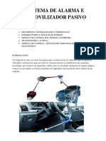 Sistema de Alarma e Inmovilizador Pasivo Exposicion