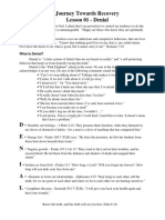 CR 01 Denial Acrostic Handout