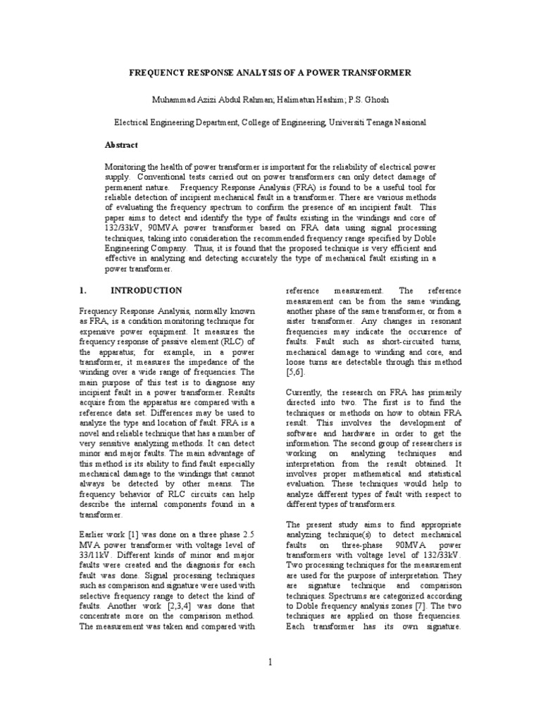 057 Hashim Full Paper | PDF | Transformer | Spectral Density