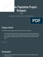 Vulnerable Population Project Refugees