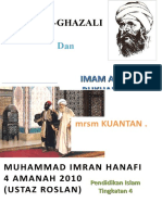 Folio Pendidikan Islam Imam Al-Ghazali Dan Imam Bukhari