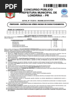 Prof Docencia Series Iniciais Ens Fundamental