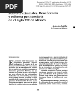 Antonio Padilla_Pobres y Criminales. Beneficencia y Reforma Penitenciaria en El Siglo XIX en Mexico