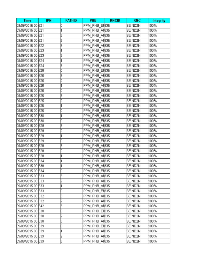 PHB Data Integrity Log Analysis | PDF