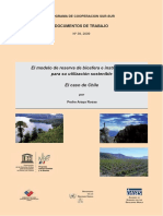 El Modelo de La Reserva de La Biosfera e Instrumentos para Su Utilizacion Sostenible El Caso de Chile PDF