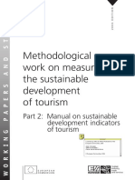 Methodological Work on Measuring the Sustainable Development of Tourism Indicadors_Eurostat_V2