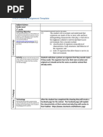 tpack template creating  sp18