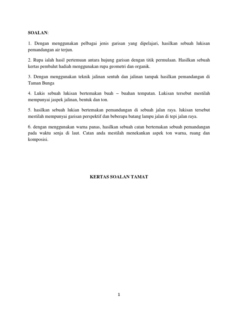 Soalan Psv Kertas 2 2018 Soalan Psv Kertas 2 2018