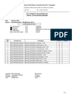 Southern Petroleum Construction JS Company: Document Transmittal