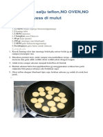 Resep Kue Putri Salju Teflon,NO OVEN,NO MIXER Nyess Di Mulut