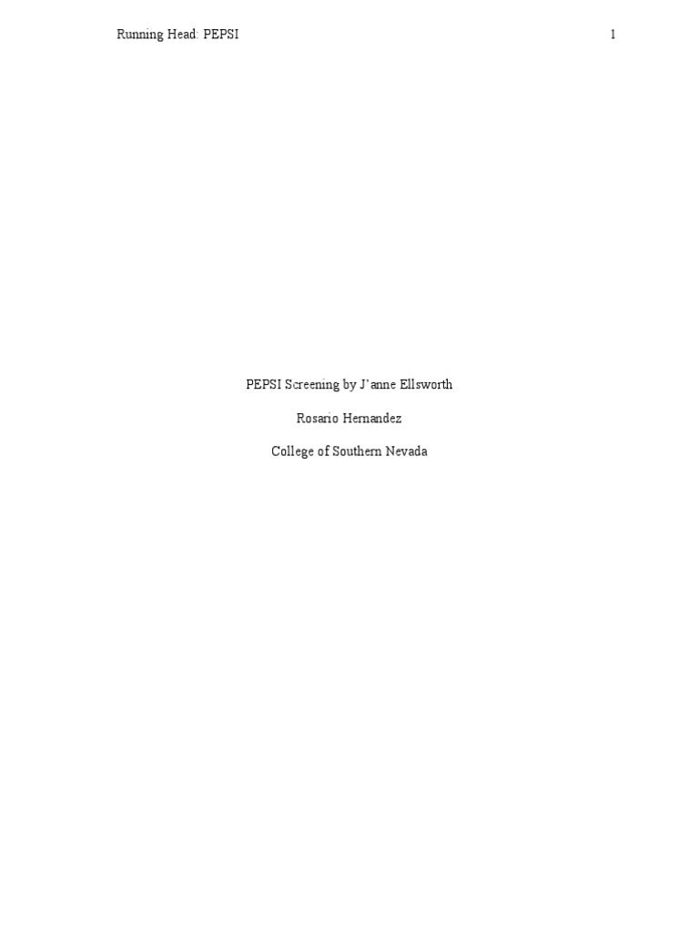 PEPSI Child Development Screening Analysis | PDF | Thought | Learning