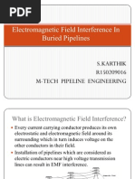 Electromagnetic Field Interference in Buried Pipelines