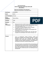 Proforma Sem 2 DPLI SM SCSP2203M (Sains Minor)