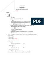 Homework 3 Solutions