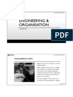 Engineering & Organisation