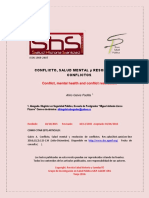 Conflicto Salud Mental y Resolución de Conflictos