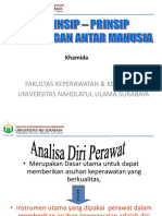 Analisa Diri Perawat