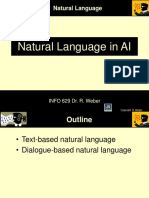 Natural Language in AI
