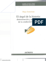 El Angel de La Historia - Hugo Zemelman