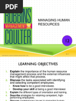 Managing Human Resources