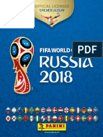 ÁLBUM PARA EL PUEBLO PERUANO PANINI Mundial Rusia 2018 Oficial COCACOLA  PARTE 2