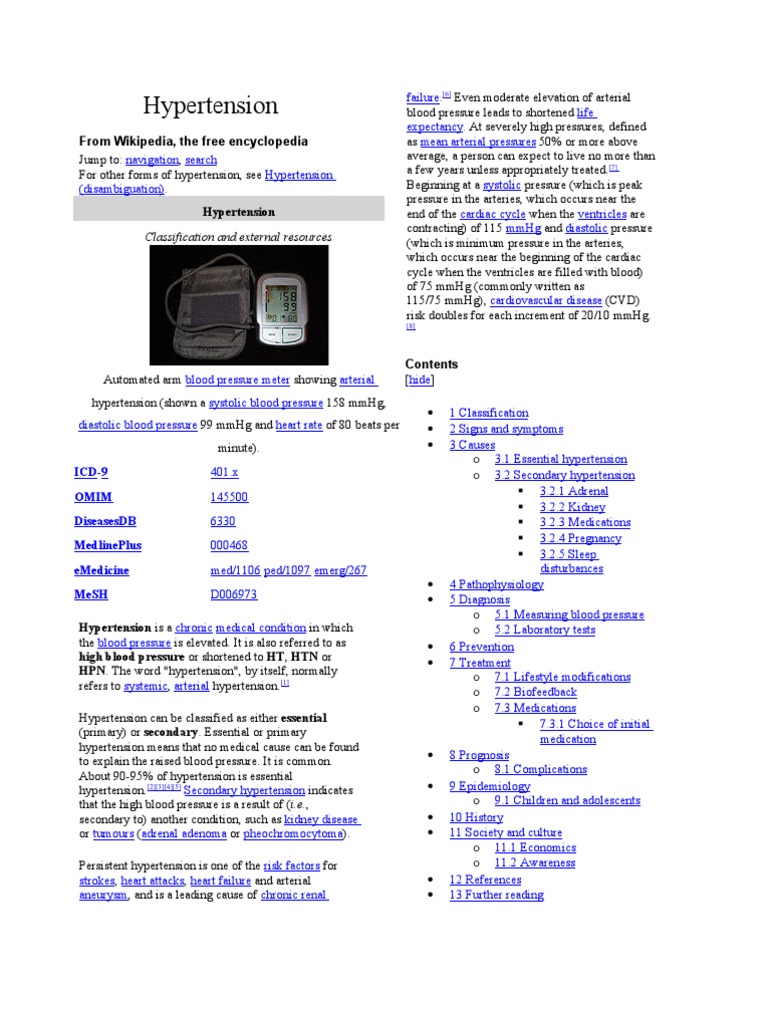 Understanding Hypertension Basics | PDF | Hypertension | Blood Pressure