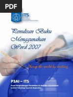 Buku Pelatihan Penulisan Buku Ajar Menggunakan Word 2007 (Dengan Video)