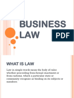 Presentation Law 1