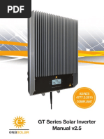 Ena Solar Inverter GT-Manual