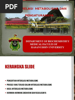 Interelasi Metabolisme Respirasi Seluler Siklus Asam Sitrat